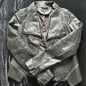 Lulu's Black Leather Jacket